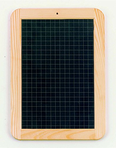 Ardoise Naturelle 18*26 double Face Unie et Cadre Pin