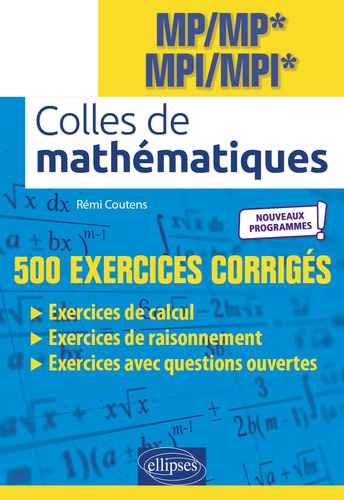 Colles de Mathématiques MP/MP* MPI/MPI*