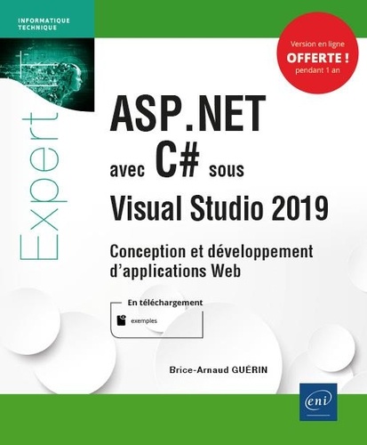 ASP.NET avec C# sous Visual Studio 2019  - Conception et développement d'applications Web