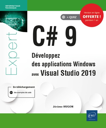 C# 9  - Développez des applications Windows avec Visual Studio 2019