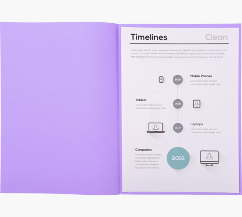 Paquet de 250 Sous-Chemises Violet