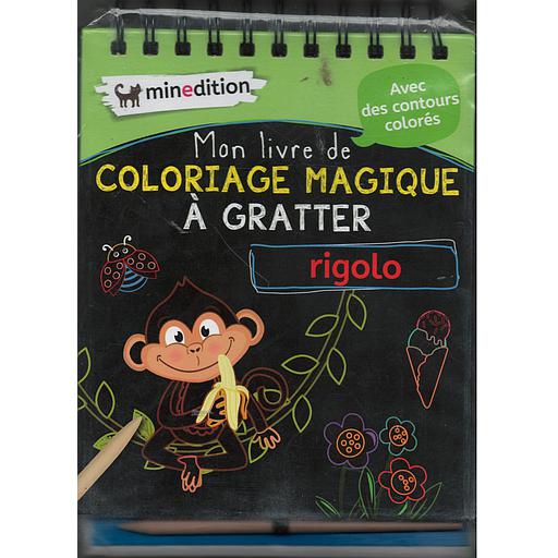 Mon livre de Coloriage Magique à Gratter