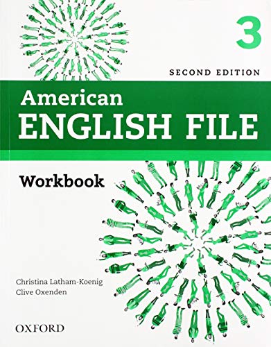American english file 2nd edition level 3: workbook without key pack 2019 edition