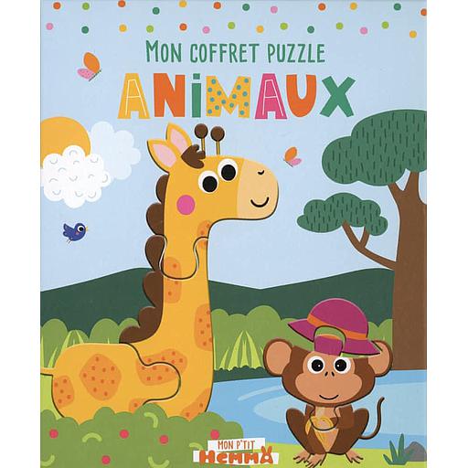 Mon coffret puzzle Animaux  - Avec 5 puzzle de 3 pièces
