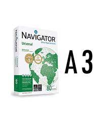 Rame de Papier Navigator A3 80G 500F