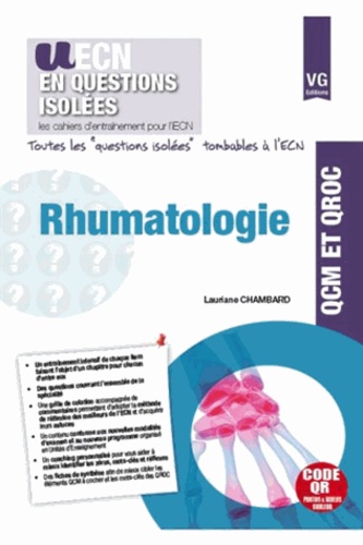 Rhumatologie  - QCM et QROC
