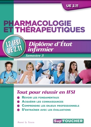 Pharmacologie et thérapeutiques  - UE 2.11 - Diplôme d'Etat infirmier Semestre 3