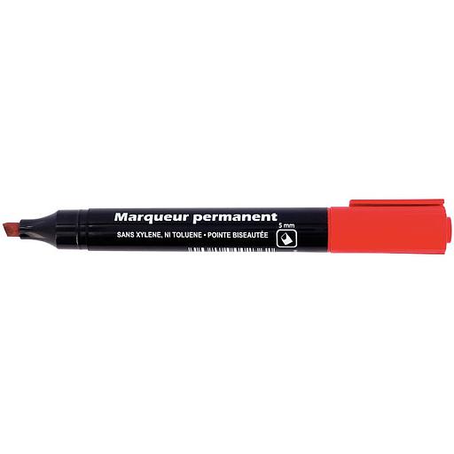 Marqueur Permanent Pointe Biseau Staedtler Rouge