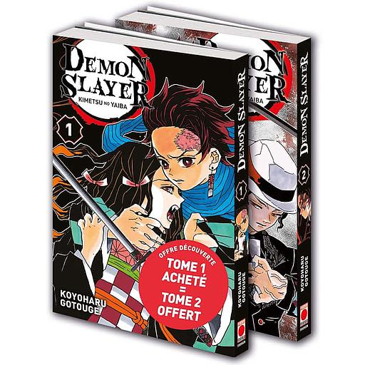 Demon Slayer Tome 1 - Packe en 2 volumes : Tome 2 offert