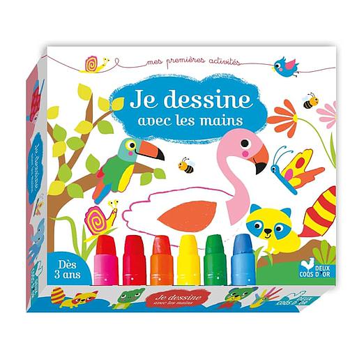 Je dessine avec les mains