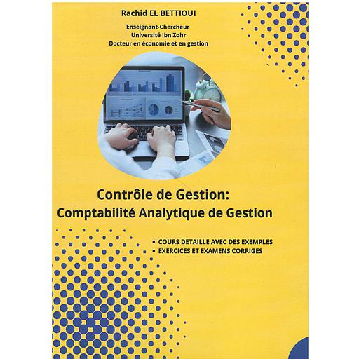 Controle de gestion: comptabilité analytique de gestion