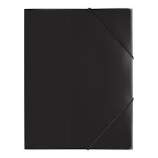 Chemise a Rabat en Plastique Noir Réf YL203842