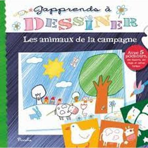 J'apprends à dessiner : Les animaux de la campagne