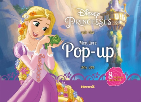 Mon livre pop-up Disney Princesses  - 8 scènes en relief