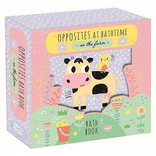 Opposites at Bathtime - on the farm