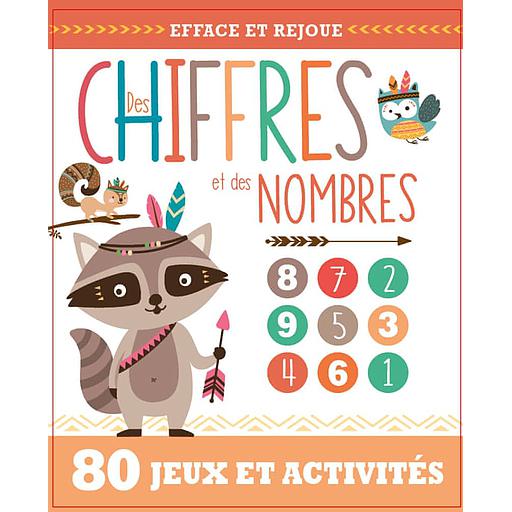 Des chiffres et des nombres  - Avec 1 feutre effaçable