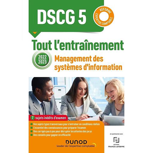 Management des systèmes d'information DSCG 5  - Tout l'entraînement