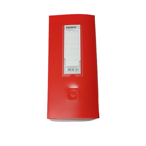 Boite Archive en Plastique Rouge 15CM