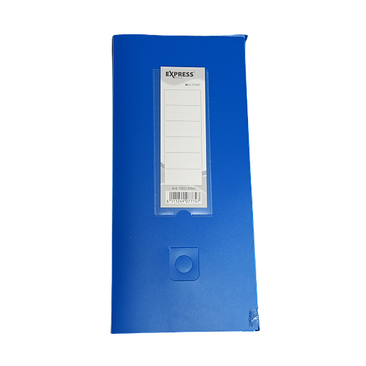 Boite Archive en Plastique Bleu 15CM