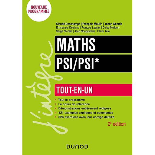 Mathématiques PSI/PSI* - Campus  - Tout-en-un