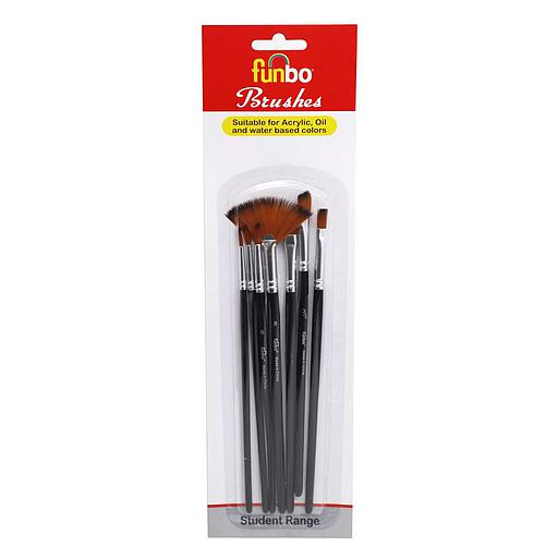 Pochette de 7 Pinceau Asso