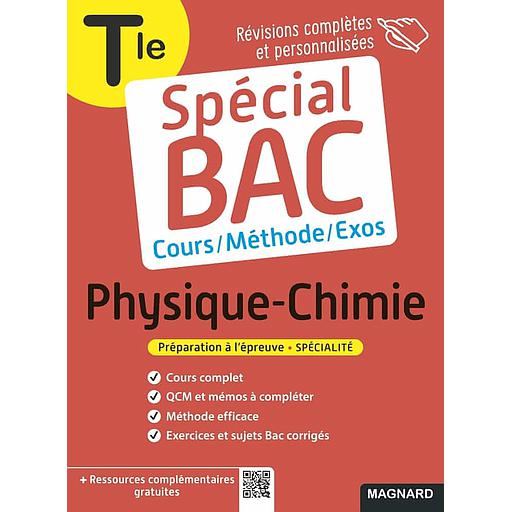 Physique-Chimie Spécialité Tle