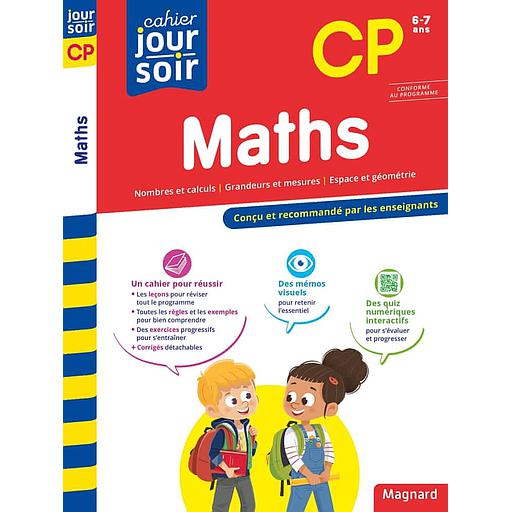Cahier du jour/cahier du soir Maths CP