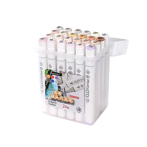 Boite de 24 Marker Double Point