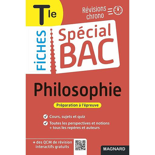 Spécial Bac Fiches Philosophie Tle Bac 2023
