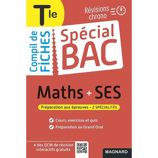 Spécial Bac Compil de Fiches Maths-SES Tle Bac 2023