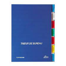 Trieur de Bureau 7 Division en Simili Algo