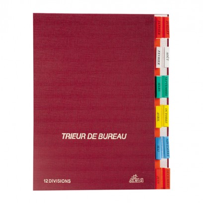 Trieur de Bureau 12 Division en Simili Algo
