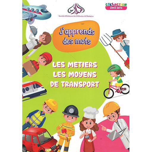collection kidico mots j'apprends des mots les metiers les moyens de transport