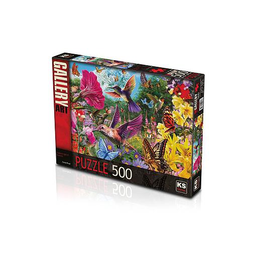 Ks Games Puzzle 500 - Hummingbird Garden