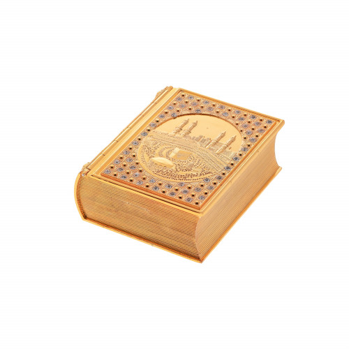 علبة القرآن الكريم عاج ثمن ذهبية