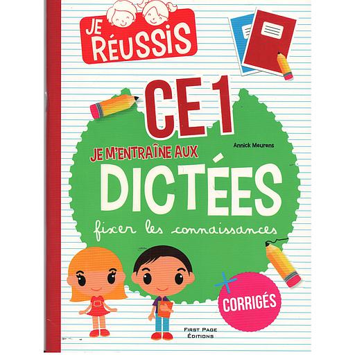 JE M'ENTRÎNE AUX DICTÉES CE1