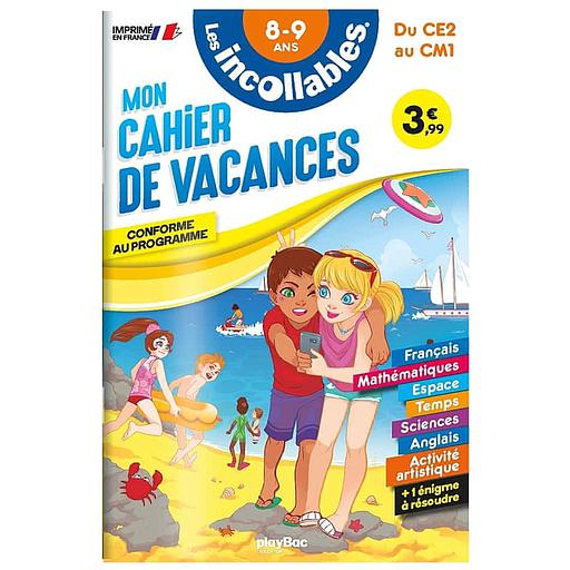 Mon cahier de vacances du CE2 au CM1  - 8-9 ans