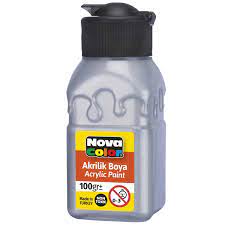 Peinture Acrylique 100G Argent