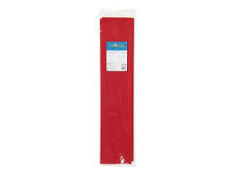 Papier Crépon Fluo 50*2 40G Rouge