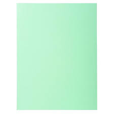 Paquet de 100 Chemise Cartonne Vert 180G