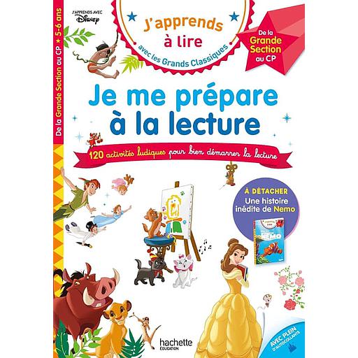 Je me prépare à la lecture  - Avec une histoire inédite de Nemo