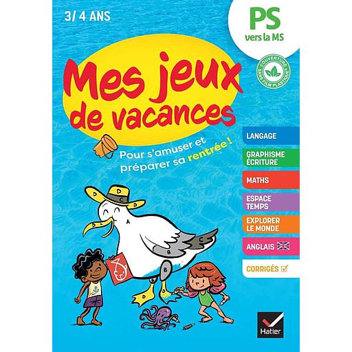 Mes jeux de vacances PS vers la MS