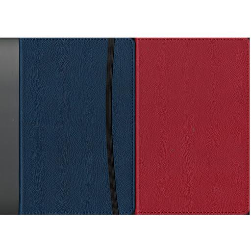 BLOC-NOTE PROFESSIONNAL CUIR BLUE