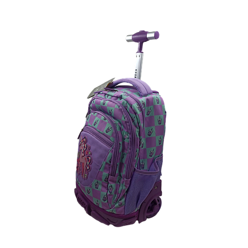 Cartable a Roulette avec Motif N°16