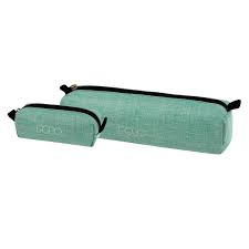 Trousse Polo Wallet Tissu Jean Vert