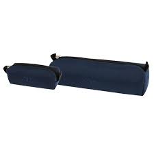 Trousse Polo Uni Bleu Marin