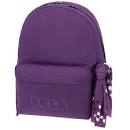 Sac à Dos Polo Backpack+Scarf Tissu Violet