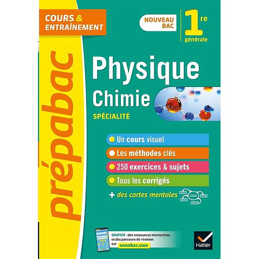 Physique-Chimie spécialité 1re générale