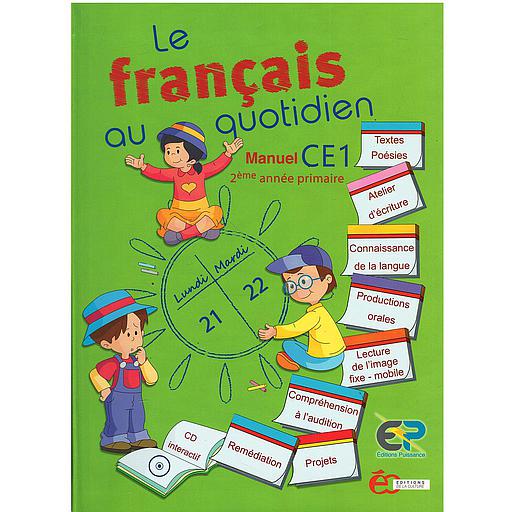 Le Français au quotidien CE1 - Manuel