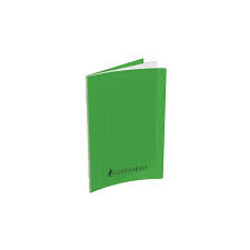 Cahier Pique Séyès 192P  Conquérant Polypro Vert 90G 17*22